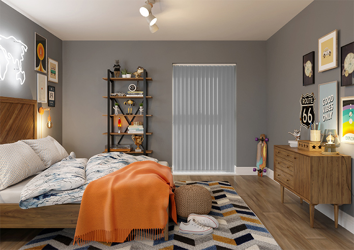 Andromeda, Kent Grey - Vertical Blind - Image 9